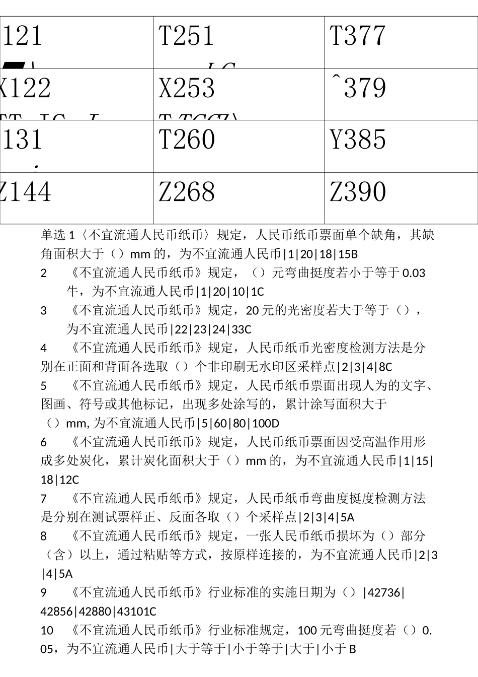 反假币题目汇总_第2页