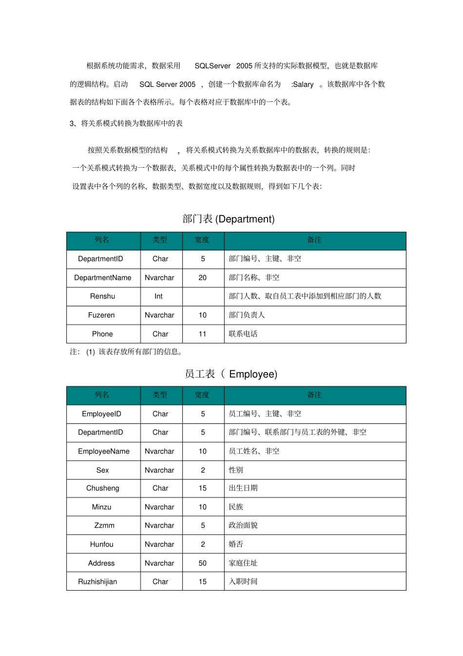 人事工资管理完整的需求分析_第2页
