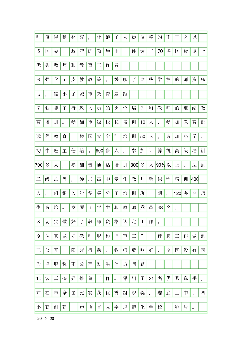 人事科干部履职报告精品工作报告_第3页