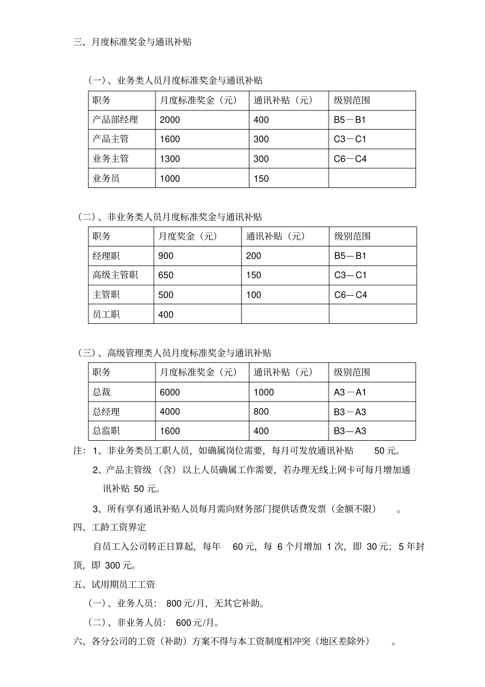 人事管理常用表格大全_第2页