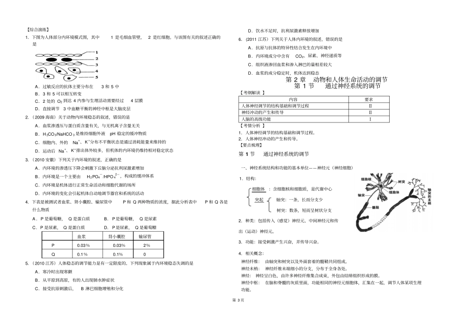 人体内环境与稳态神经调节2018-25_第3页