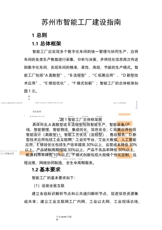 苏州智能工厂建设指南