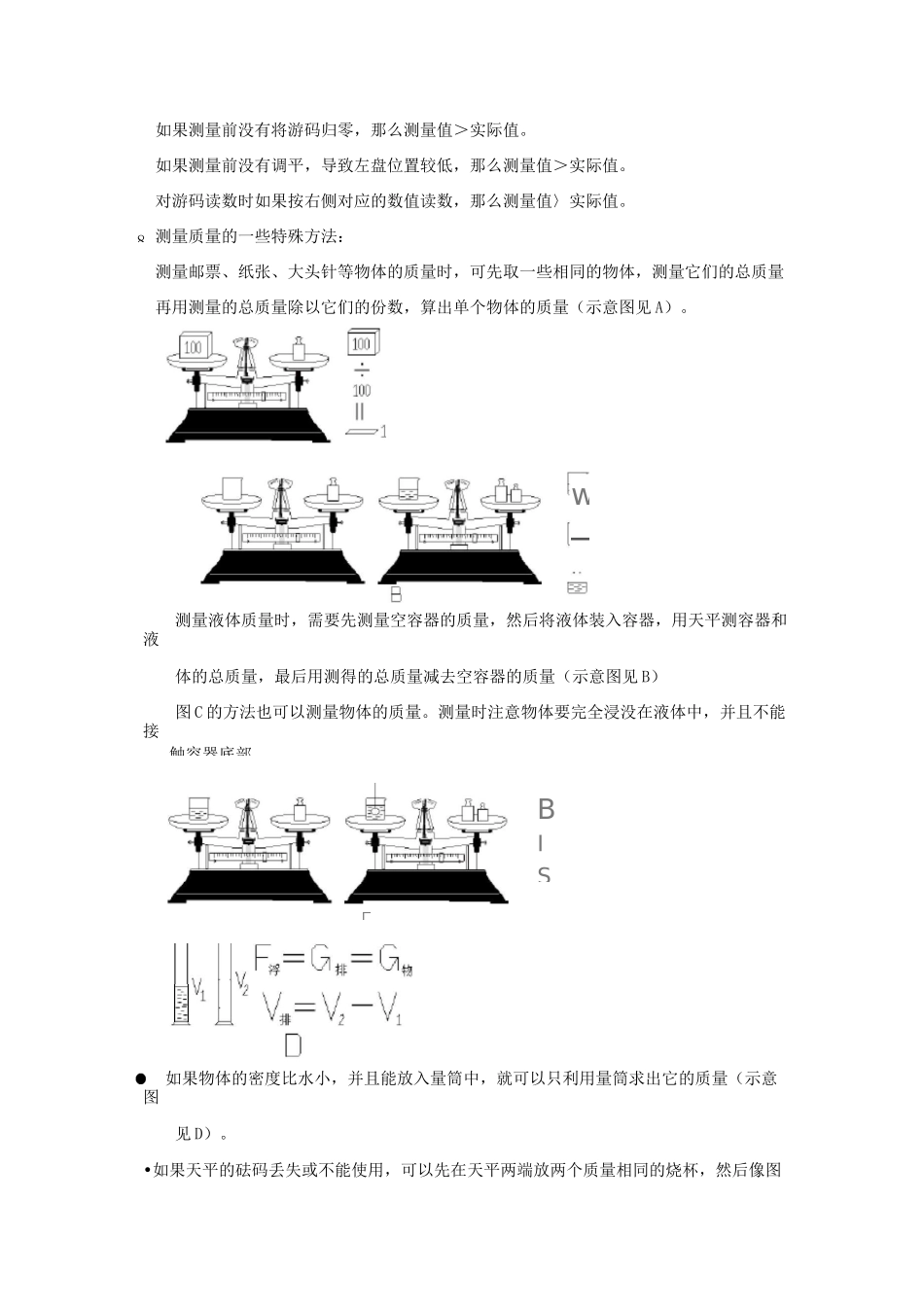 第五章 质量与密度总结_第3页