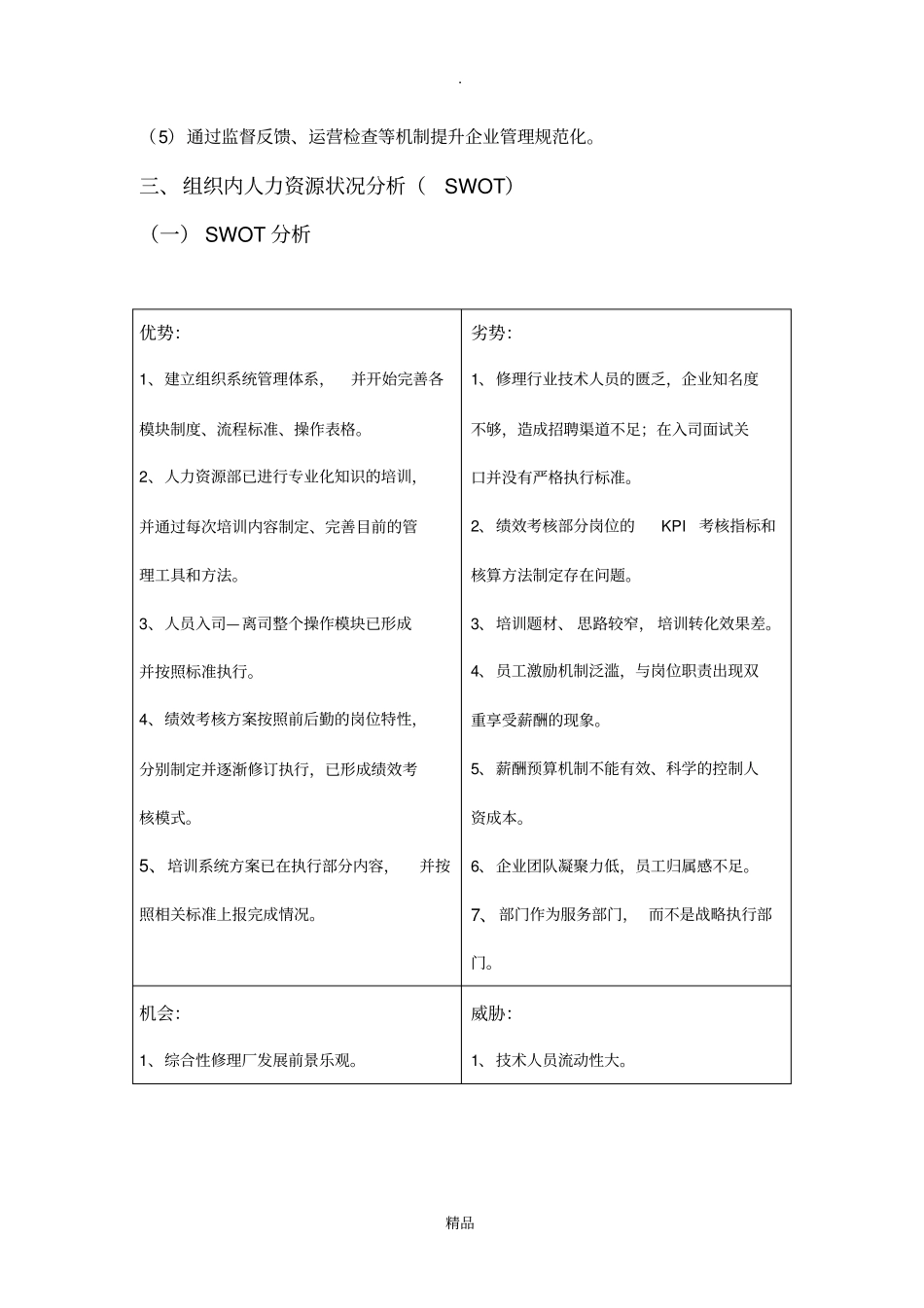 人力资源战略规划书_第2页