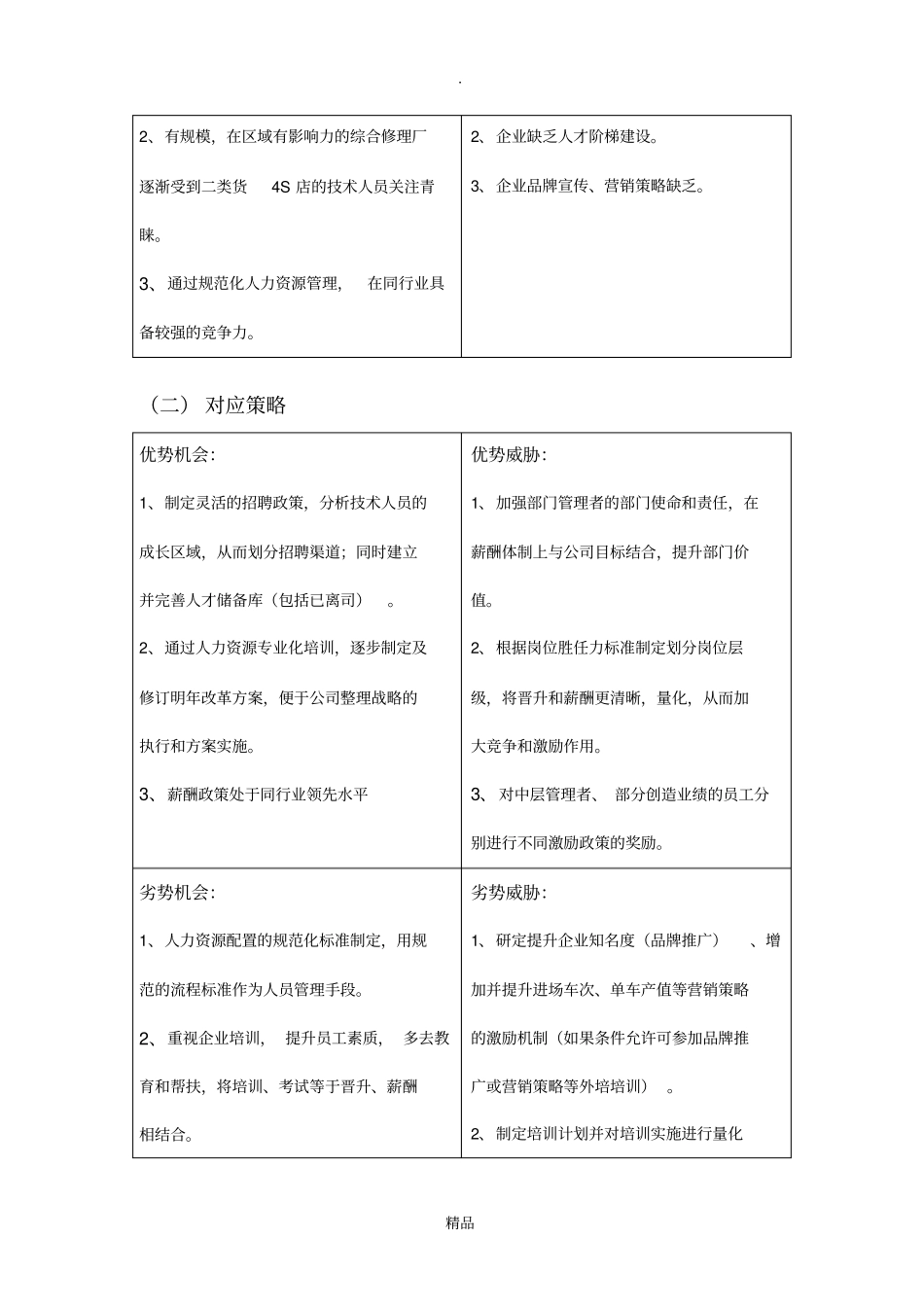 人力资源战略规划书_第3页