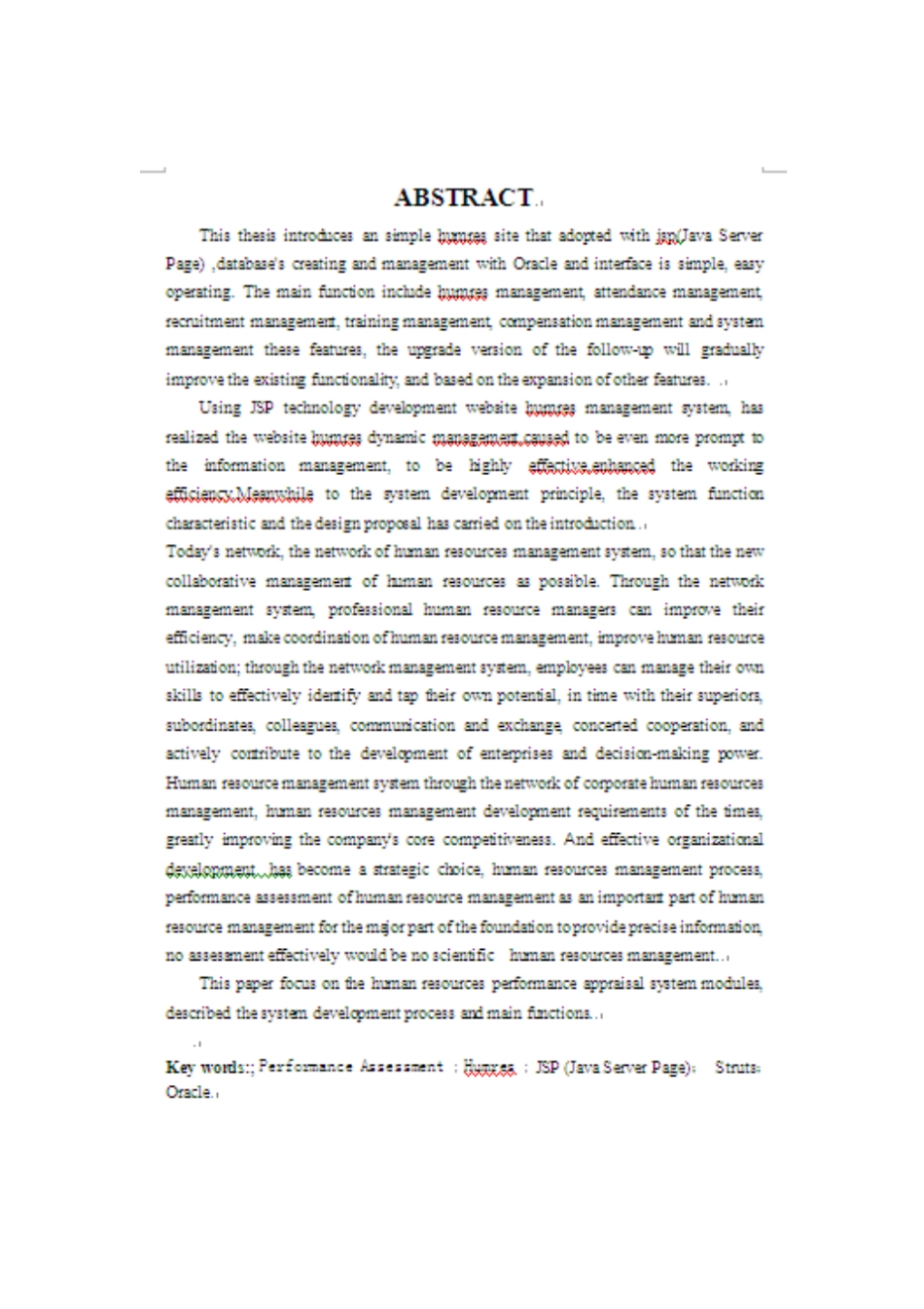 人力资源绩效考核系统开发与设计_第3页