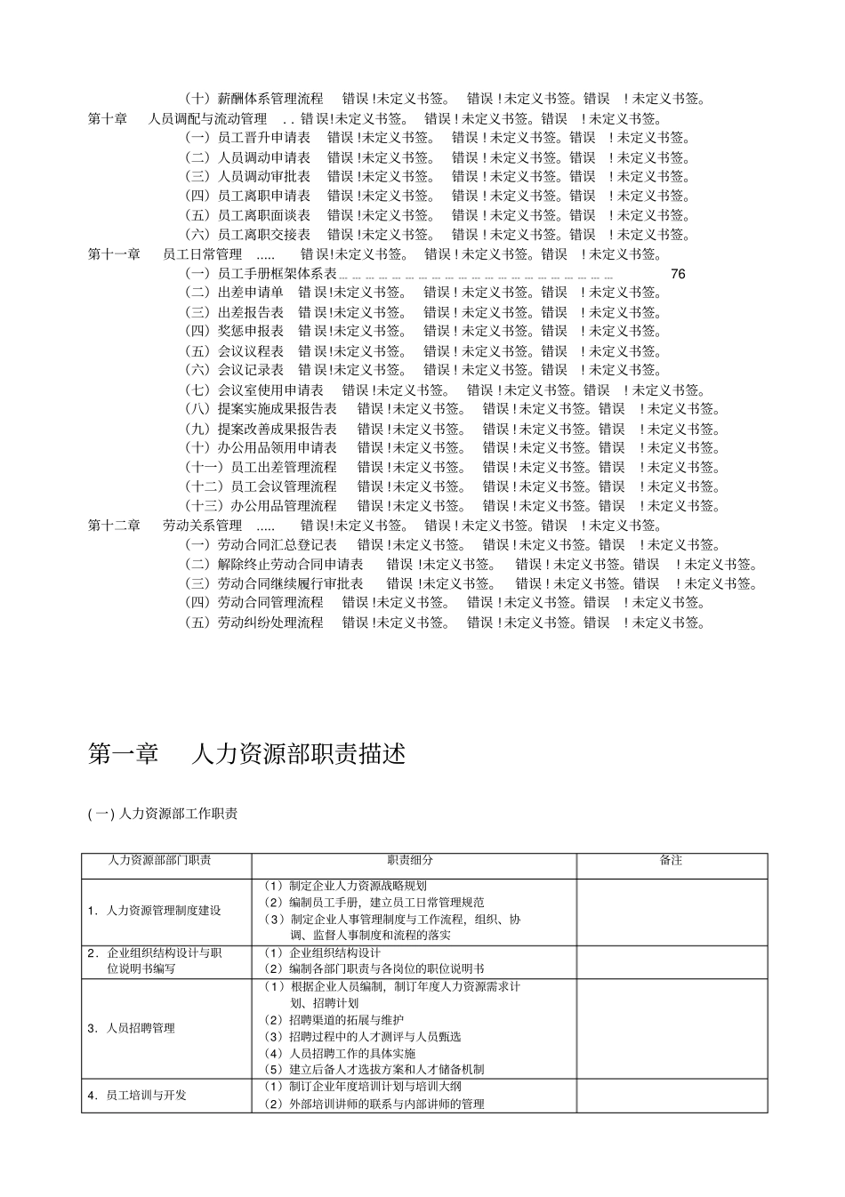 人力资源运营管理全套工作手册_第3页