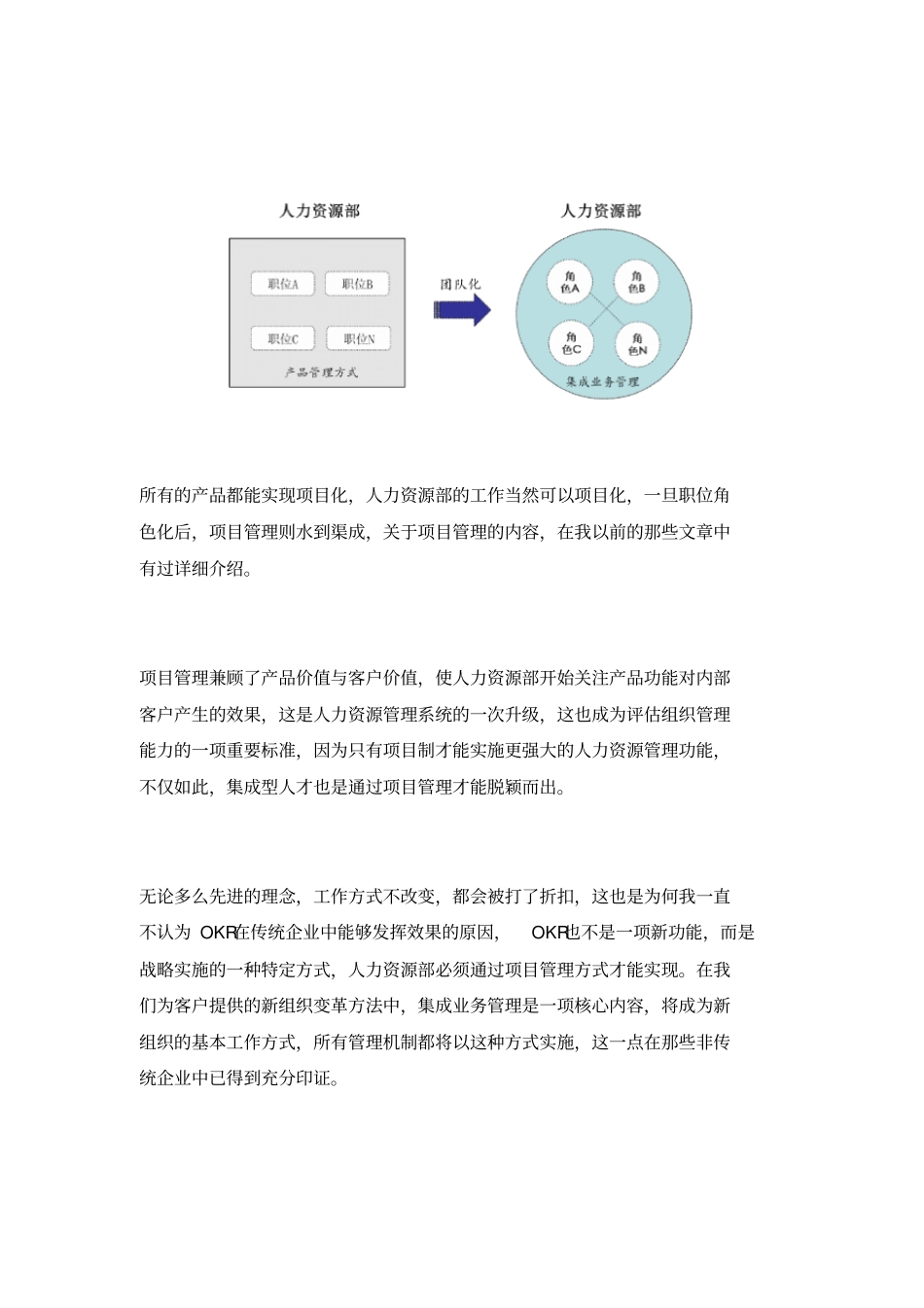 人力资源部的项目制变革杨少杰_第2页