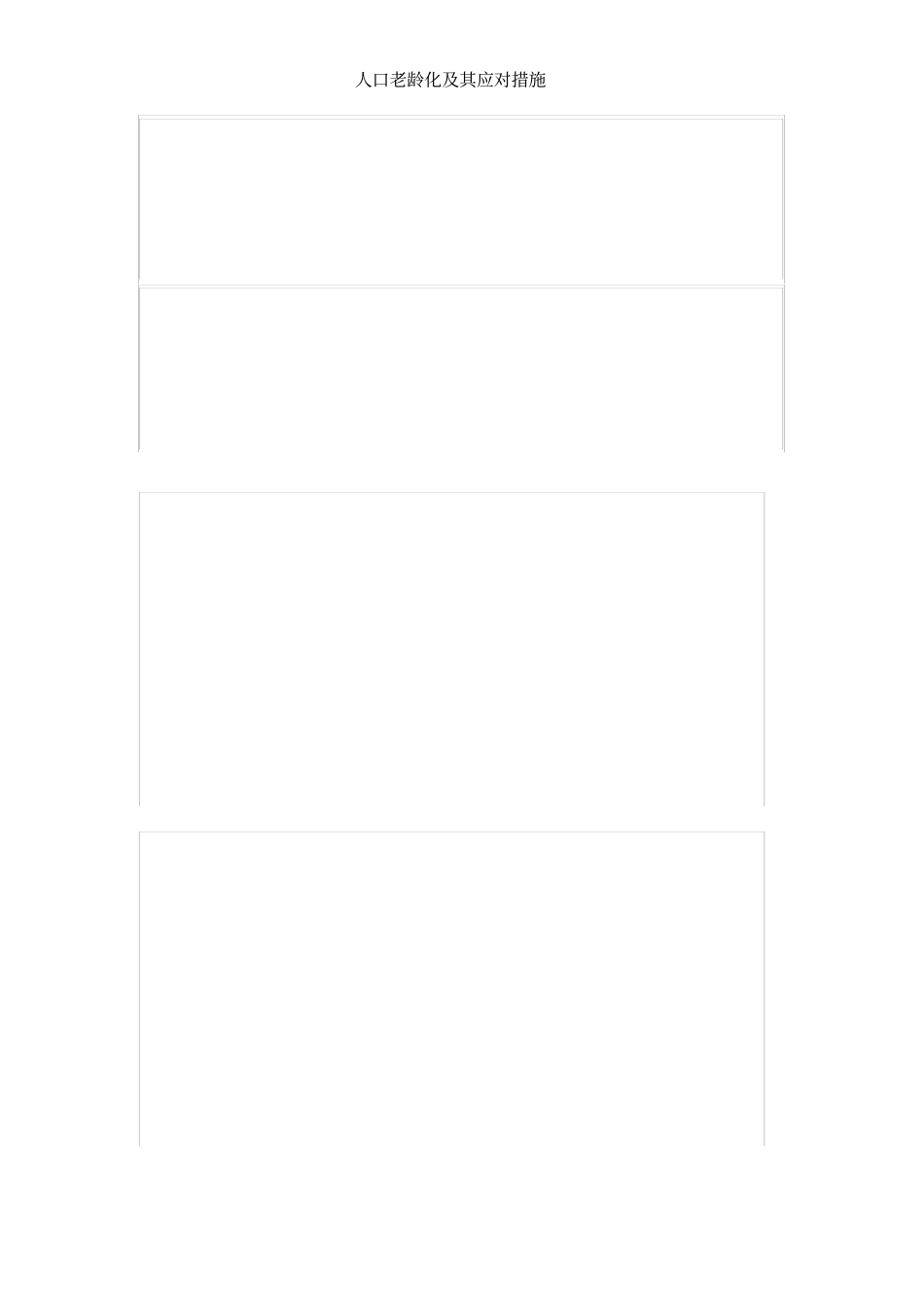 人口老龄化及其应对措施_第3页