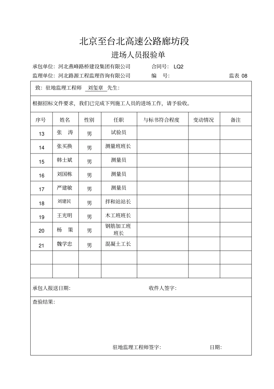 人员机械进场一览表_第2页