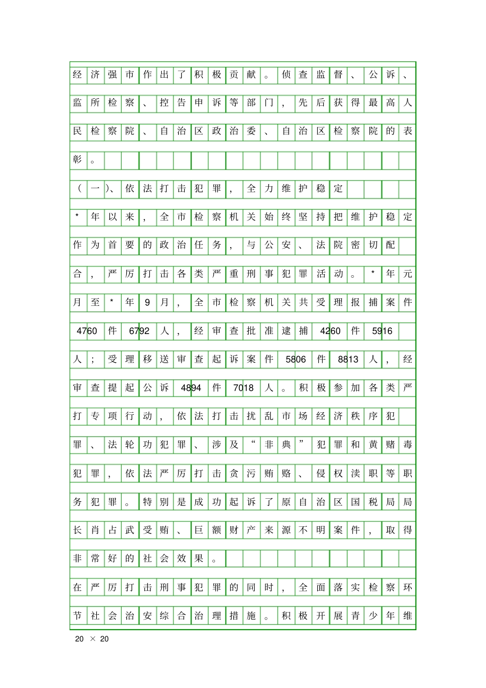 人大评议刑事检察自查报告精品工作报告_第2页