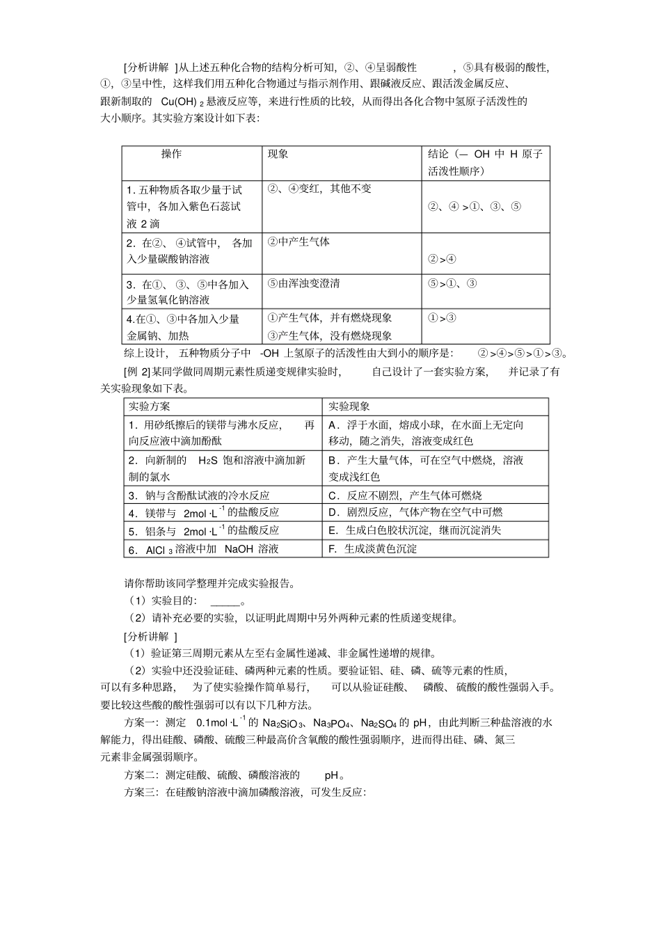 人教新课标化学高三年级化学试验教学设计之六_第2页