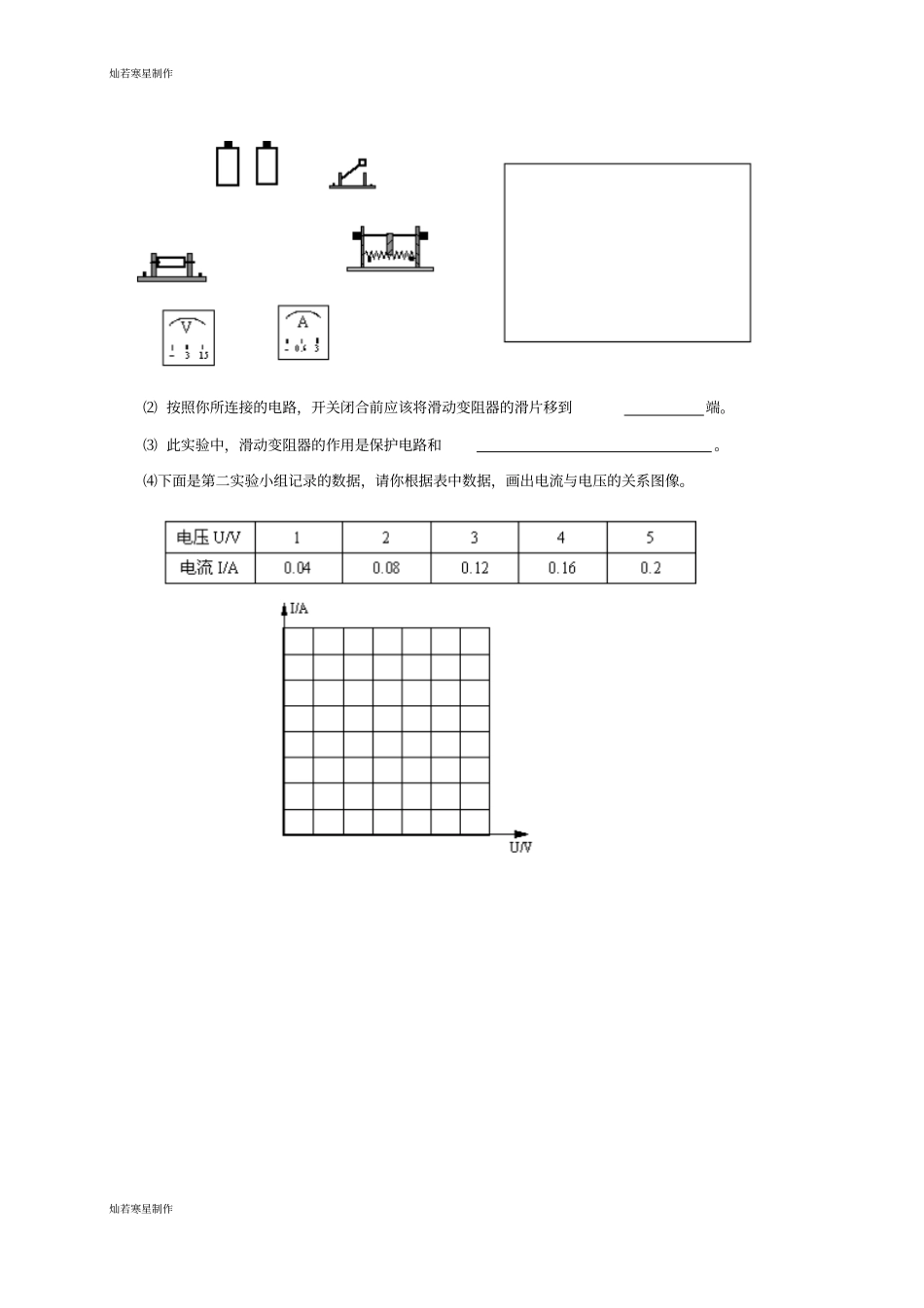 人教版九年级物理全册欧姆定律_第2页