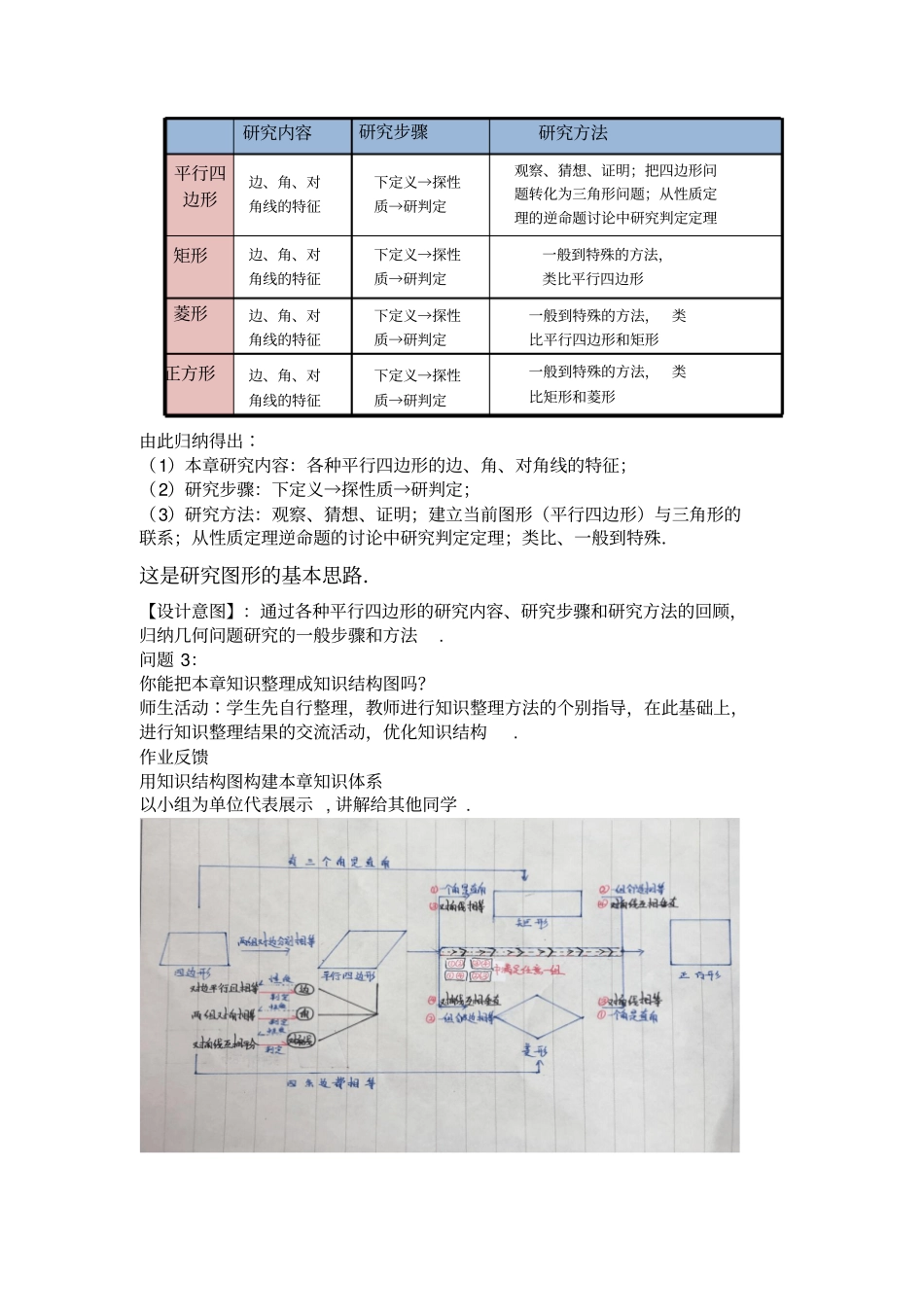 人教版初二数学下册构建知识体系_第3页