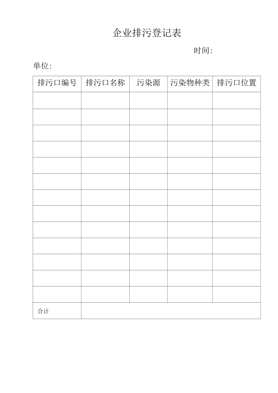 排污口规范化整治档案(样本)_第3页