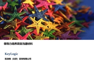 凯洛格-领导力培养项目沟通材料