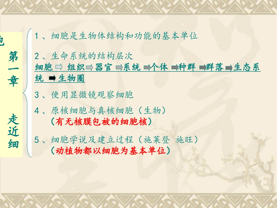 高中生物必修一知识框架_第3页