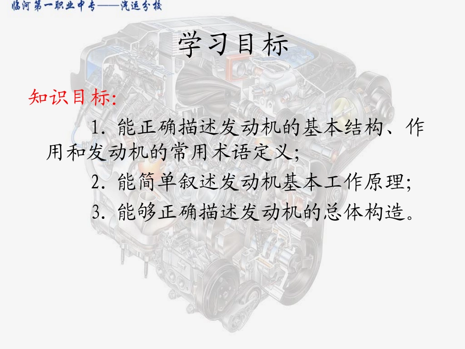 汽车发动机构造与维修PPT课件_第3页