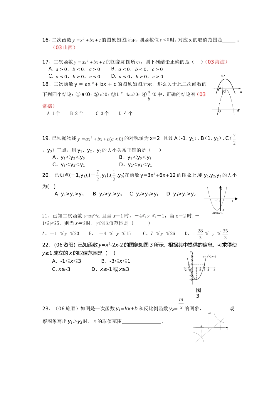 二次函数增减性_第2页
