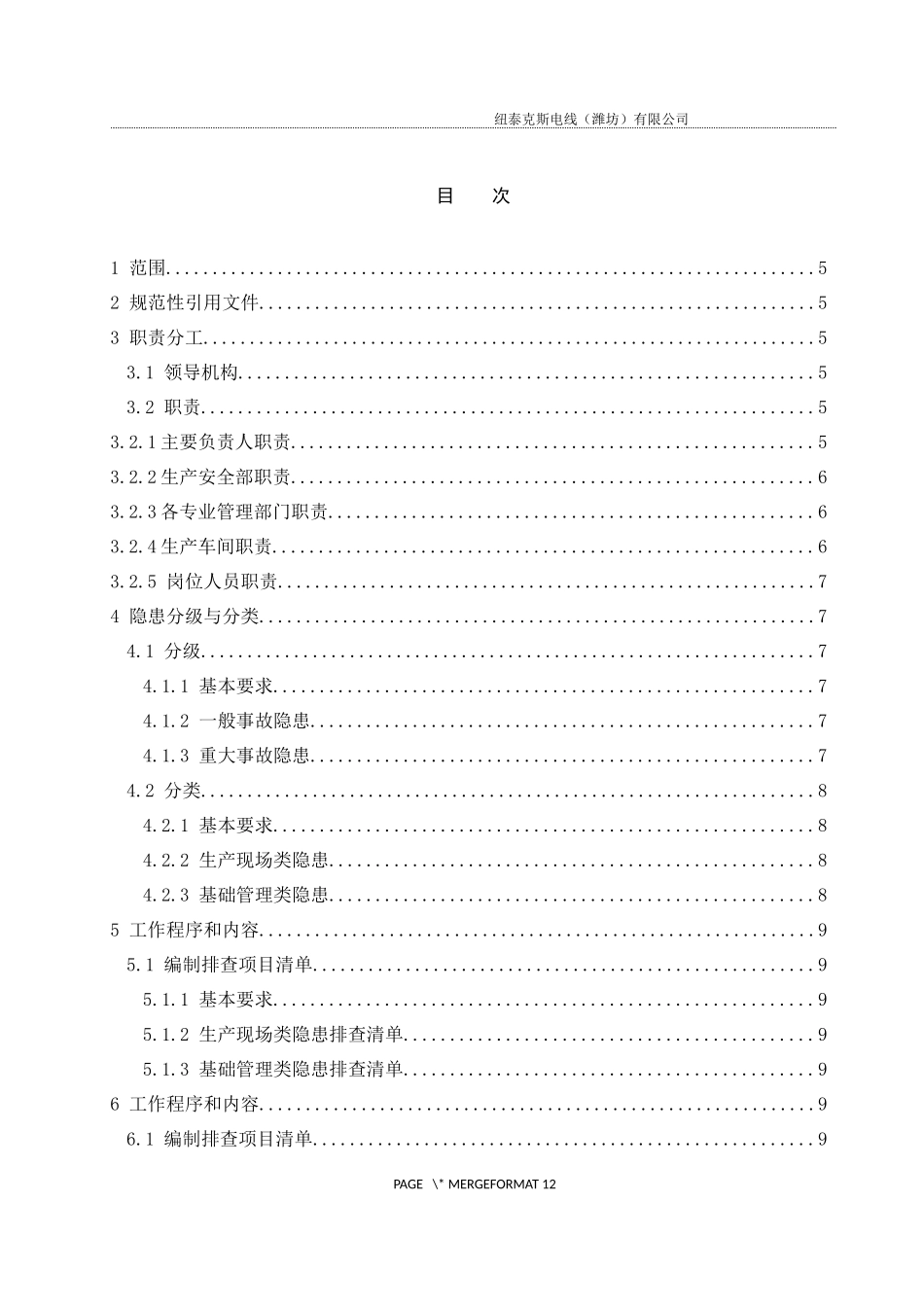 隐患排查治理体系作业指导手册_第3页