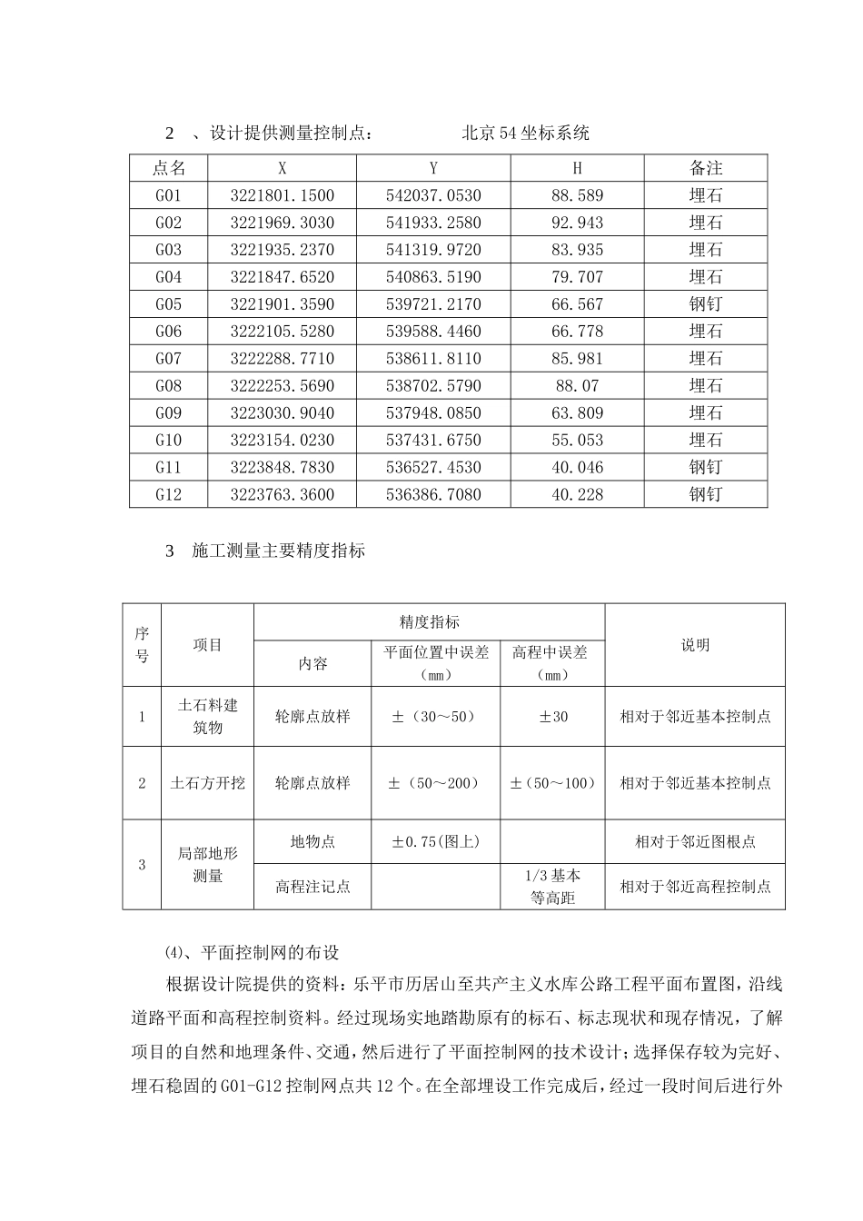 工程测量方案 (2)_第3页