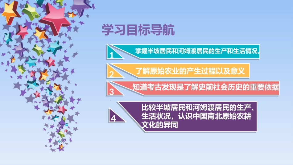 人教版七年级上册历史-第2课《原始的农耕生活》课件_第2页