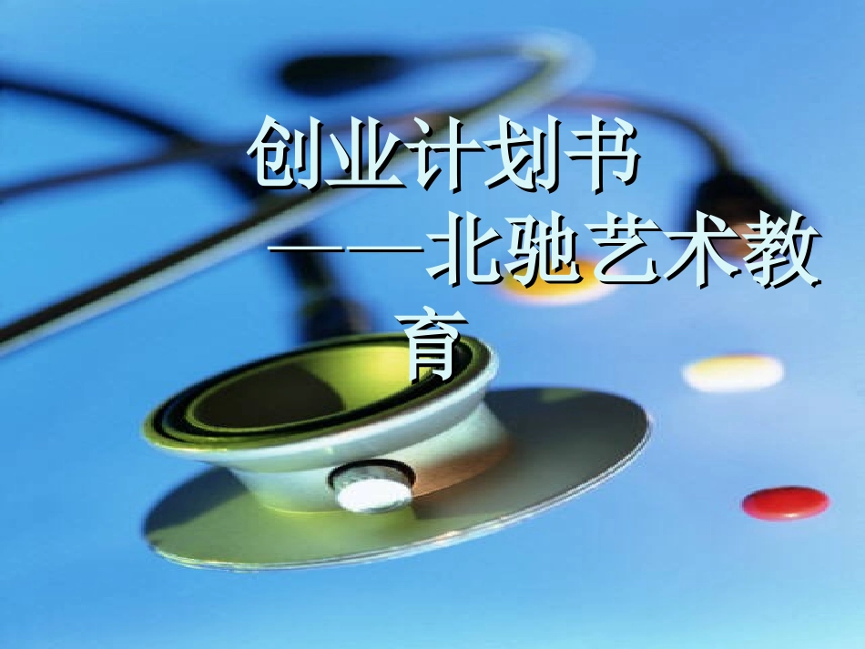 艺术教育-业计划书_第1页