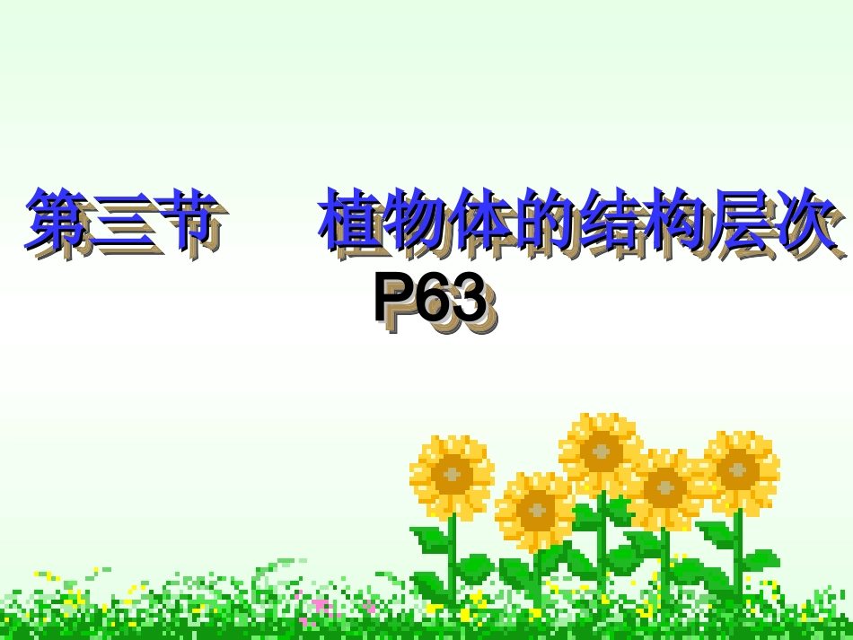 植物体的结构层次_第1页