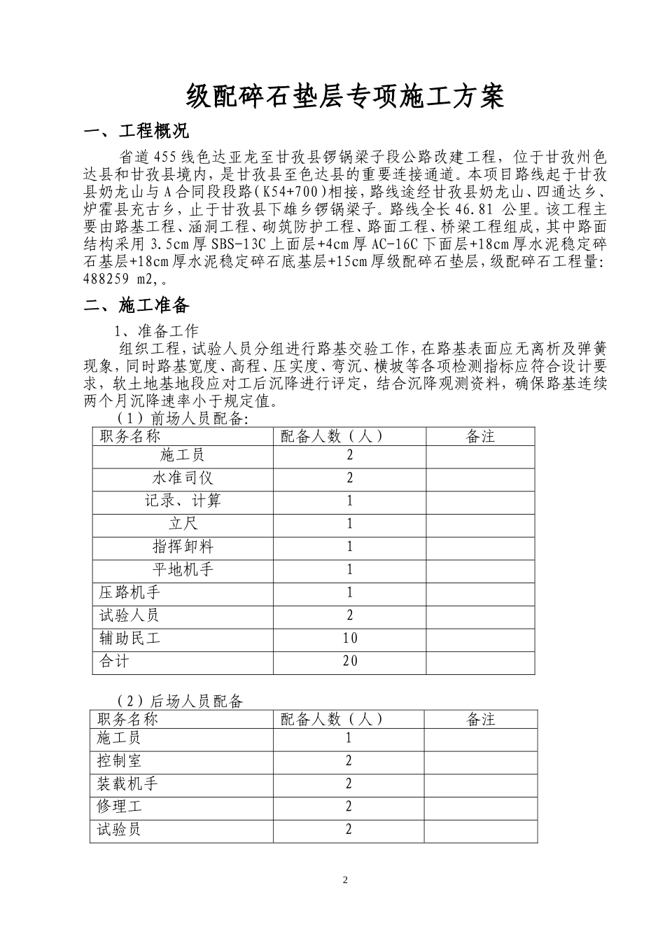 级配碎石垫层施工方案_第2页