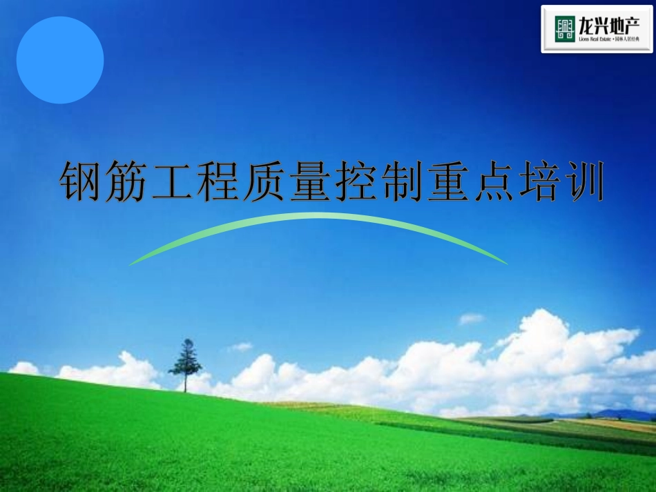 钢筋工程质量控制重点培训课件_第1页