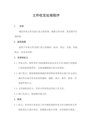 文件收发处理程序