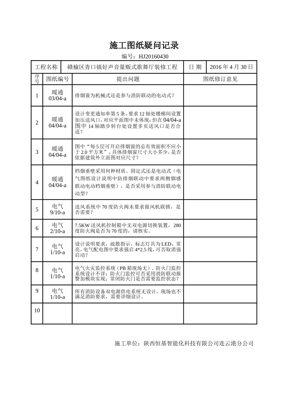 图纸答疑格式_第1页