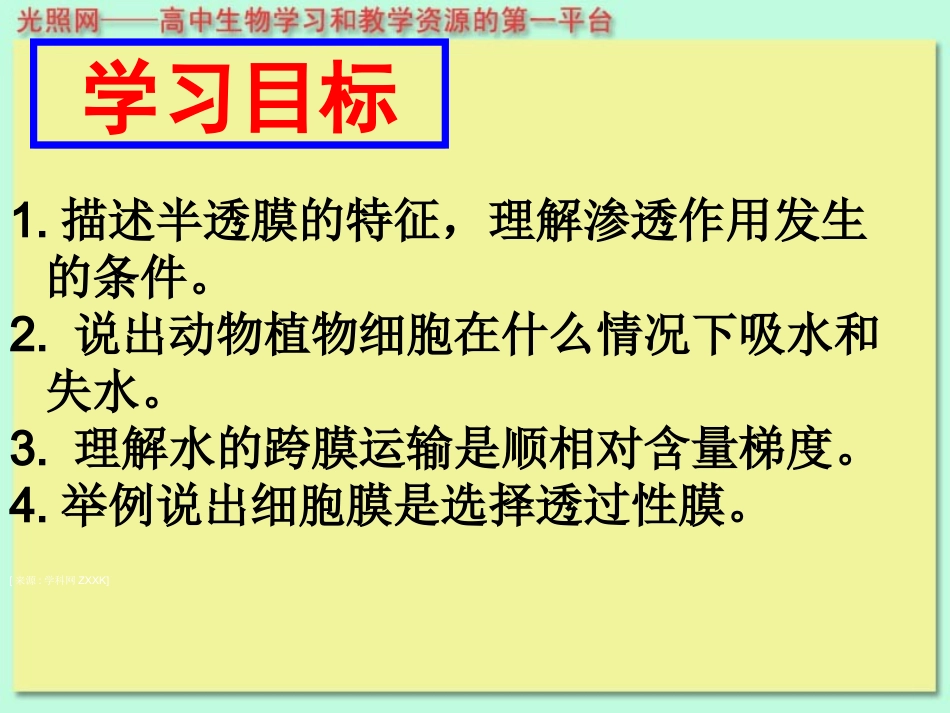 市优质课课件--物质跨膜运输的实例_第3页