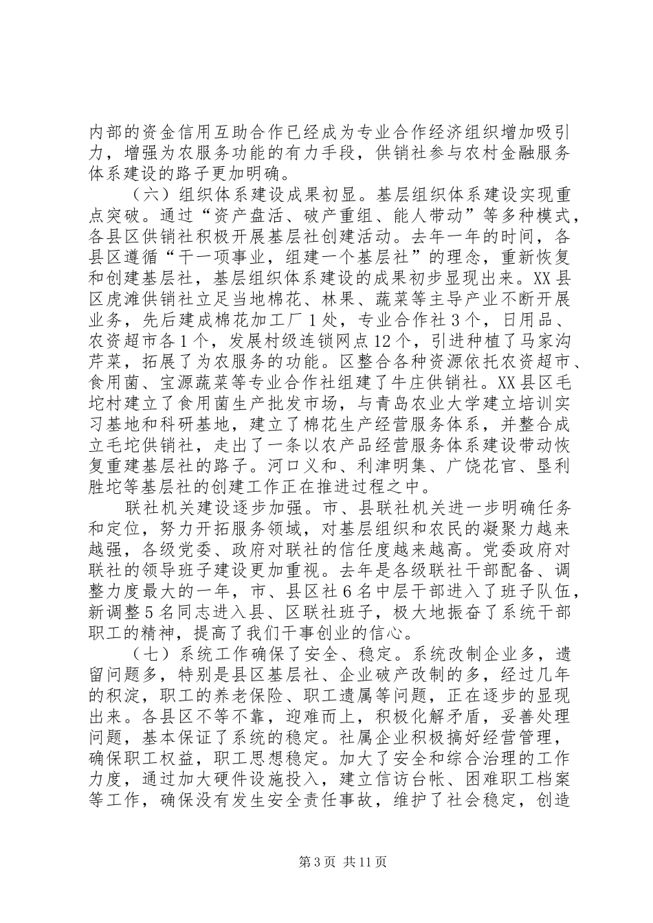供销社书记在系统工作会发言_第3页