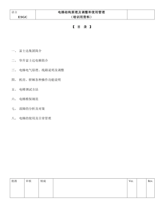 华升富士达电梯资料汇总 (2)