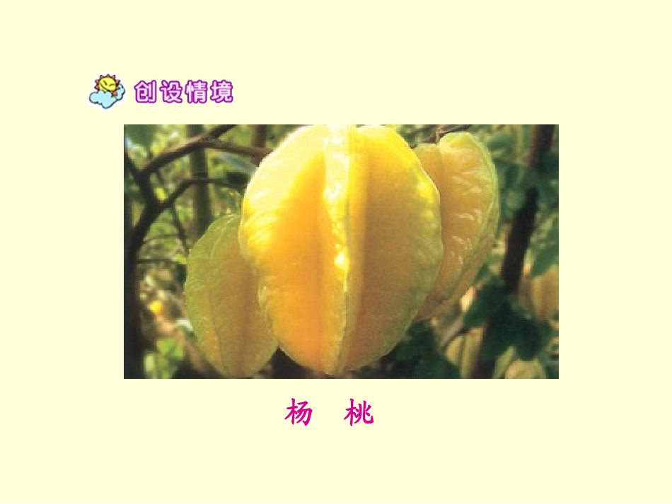 画杨桃PPT_第2页