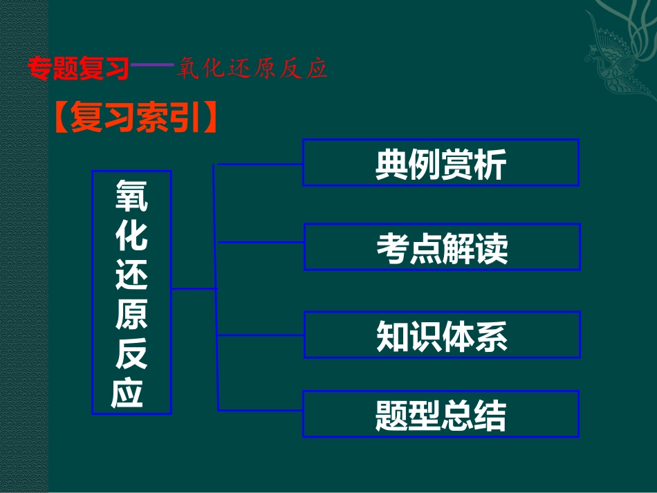 氧化还原反应(专题复习)_第3页
