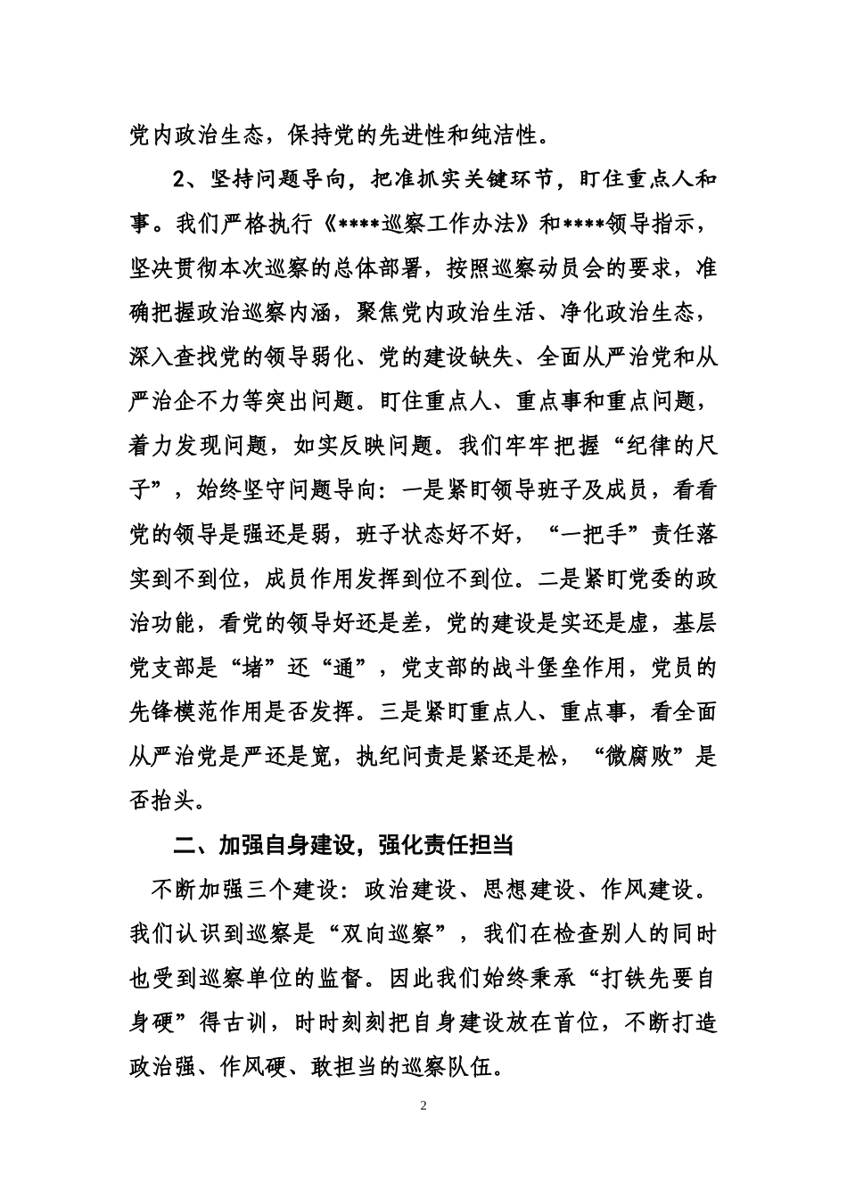 巡察工作总结_第2页