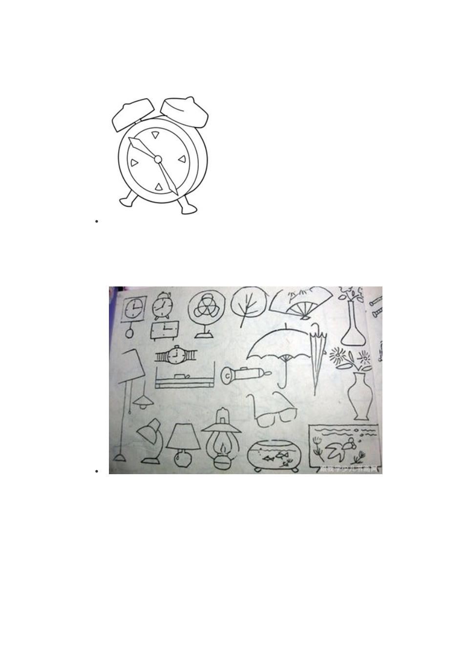 日常生活用品简笔画_第3页