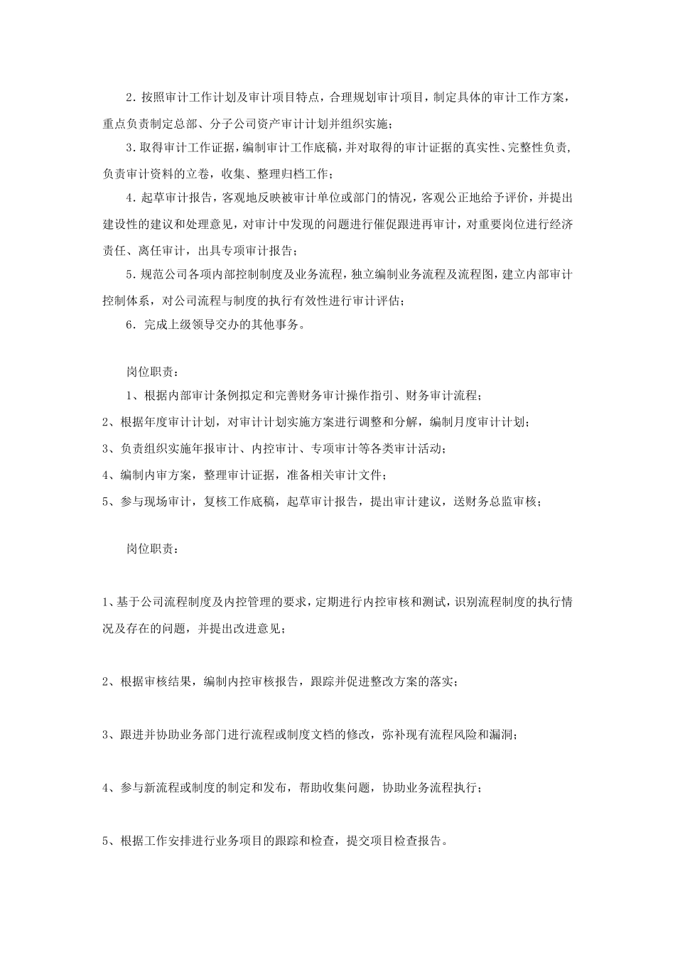 审计工作职责_第2页