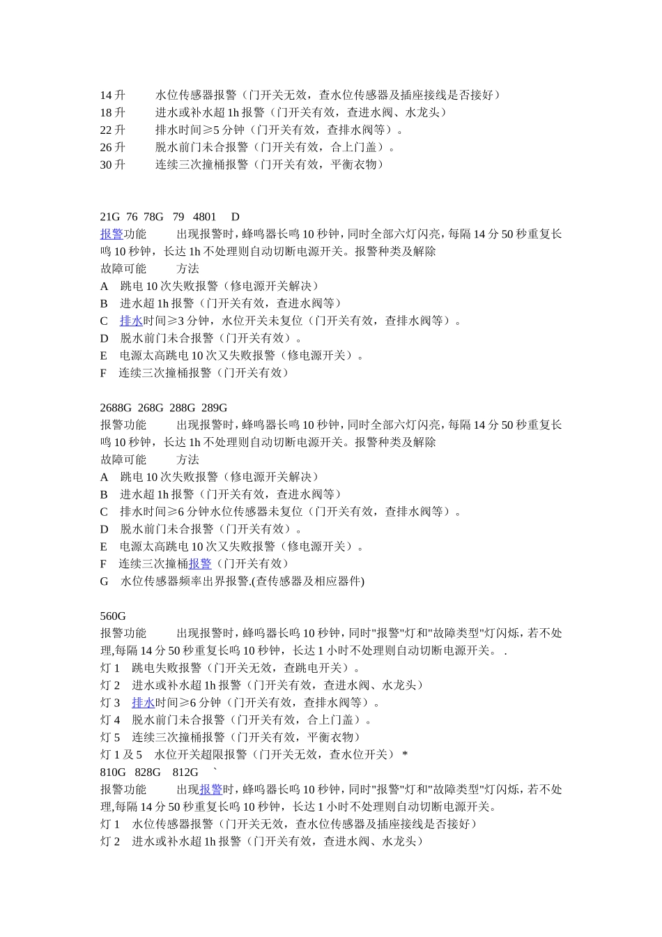 海尔全自动洗衣机故障代码_第3页