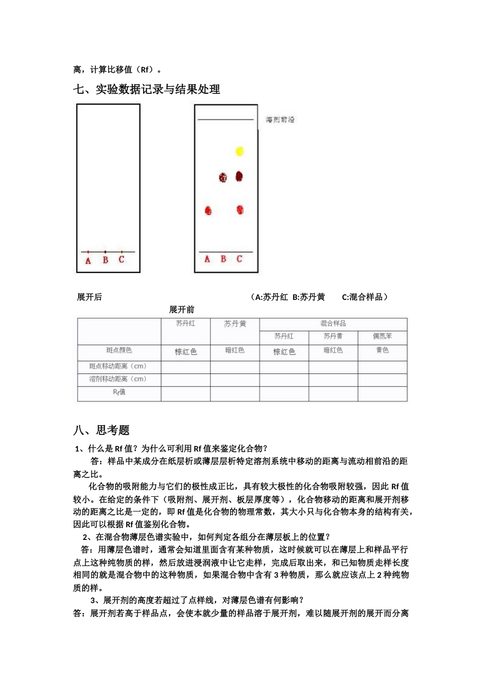 苏丹红、苏丹黄、偶氮苯的薄层层析_第3页