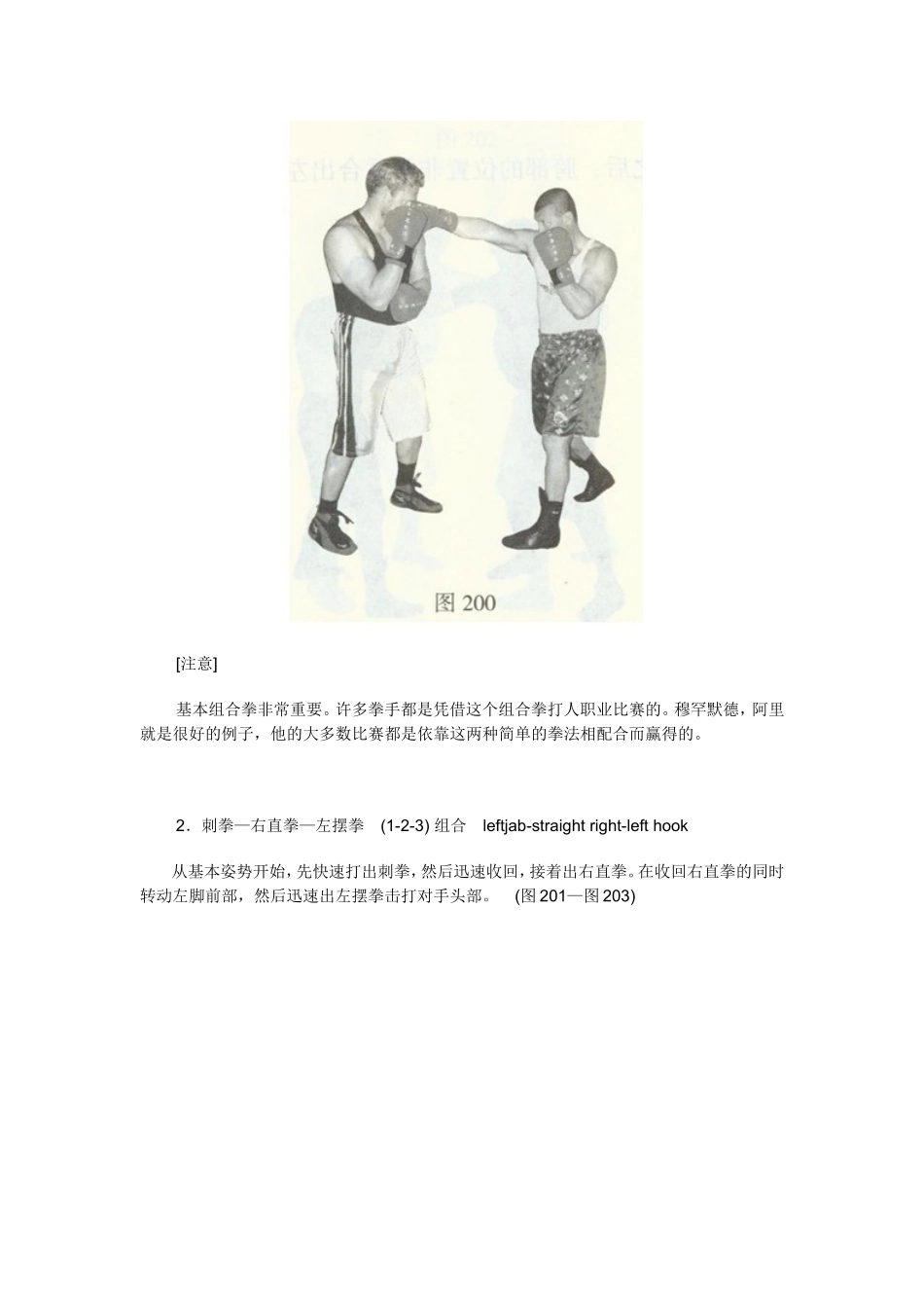 拳击训练常用的组合拳_第2页