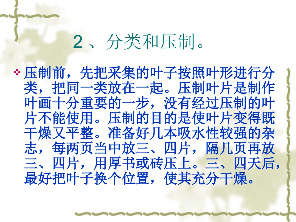 制作叶画 步骤_第3页