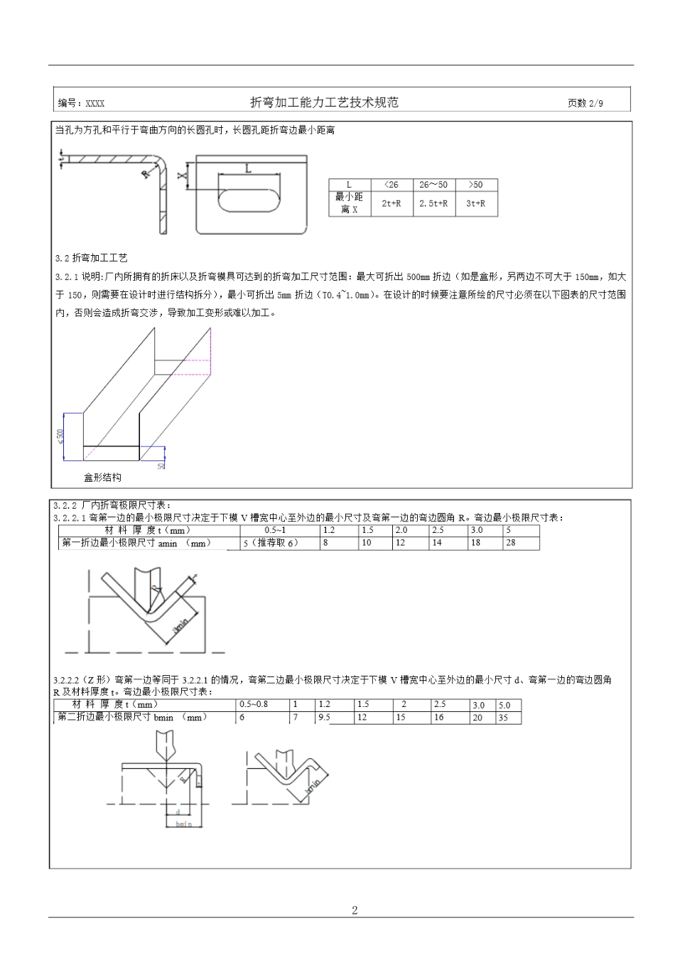 最新钣金折弯加工能力及展开尺寸计算_第2页