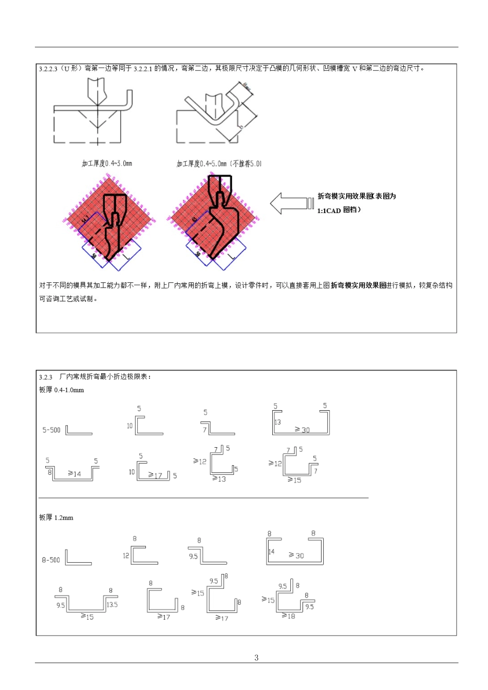 最新钣金折弯加工能力及展开尺寸计算_第3页