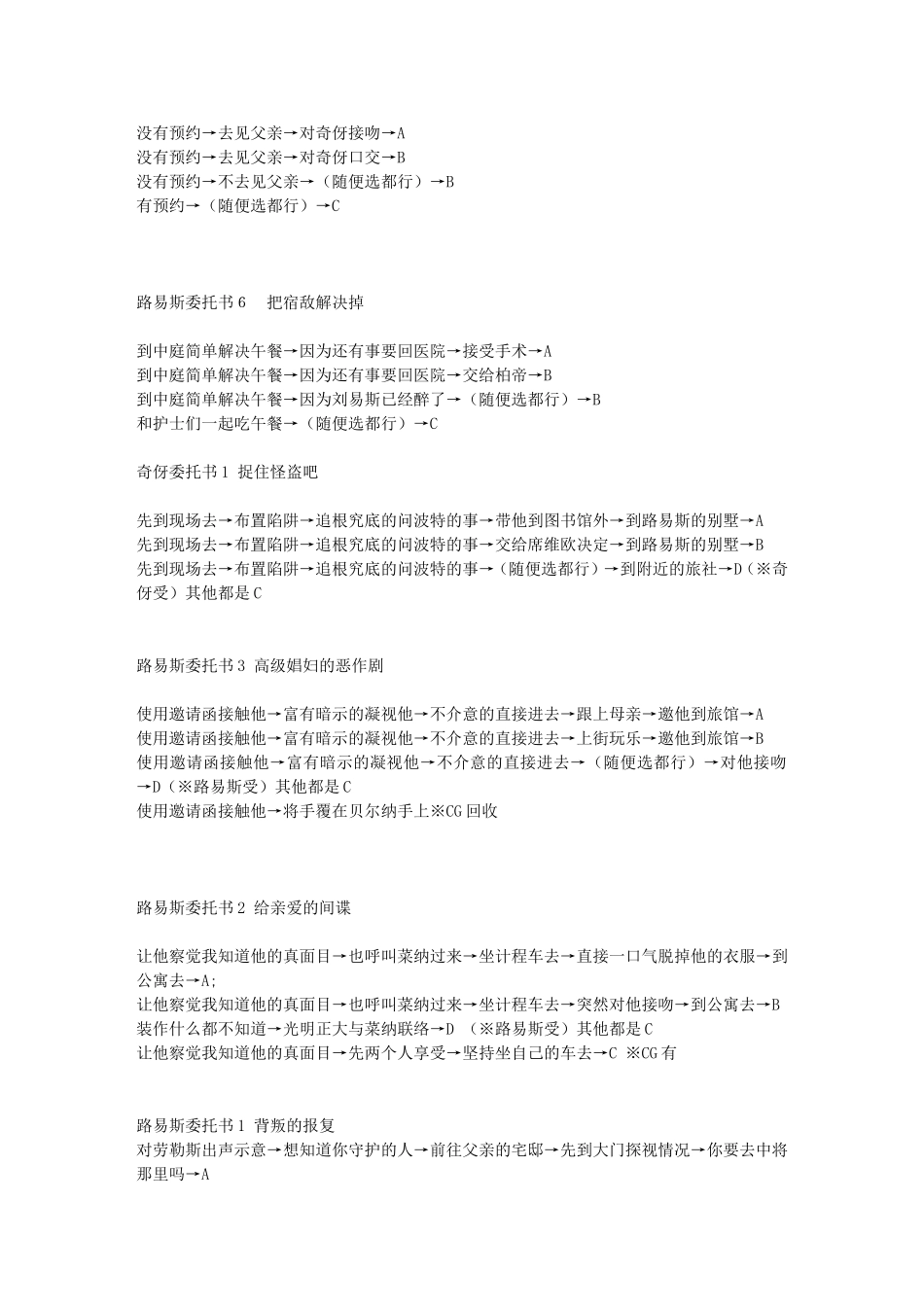 绝对服从命令综合攻略_第3页