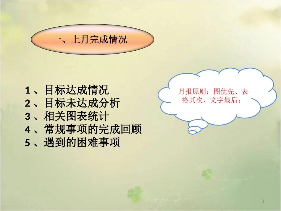 工作月报 模板_第3页