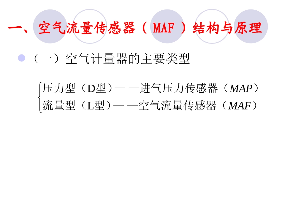 空气流量传感器及其相关电路检测_第3页