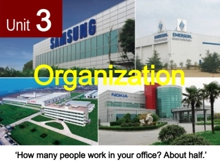 体验商务英语3第二版PPTUnit3Organization